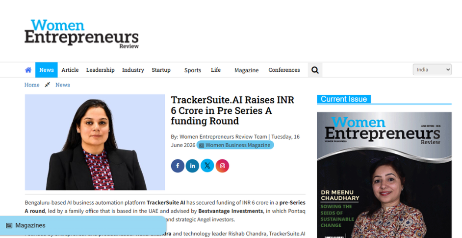 A major milestone for TrackerSuite