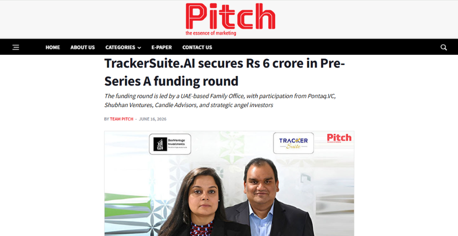 Pitch spotlights Tracker Suite