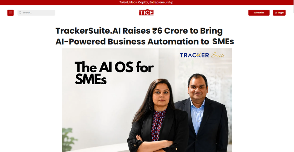 TICE features TrackerSuite AI successful