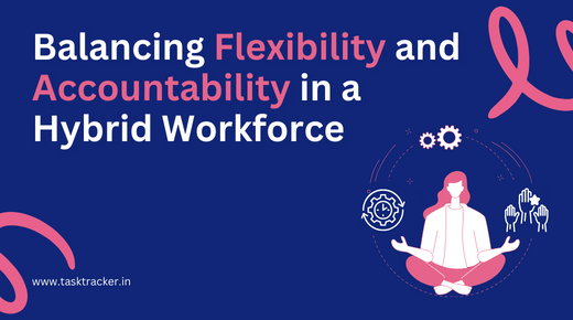 How do you balance flexibility and accountability in managing hybrid teams?