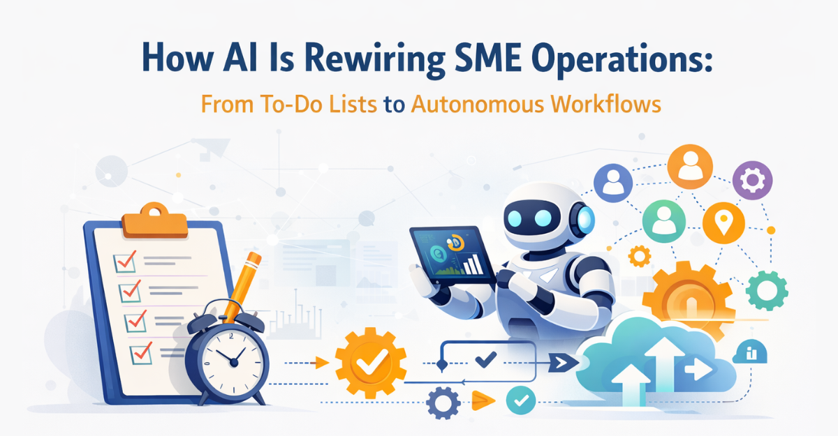 How AI Is Rewiring SME Operations: From To-Do Lists to Autonomous Workflows