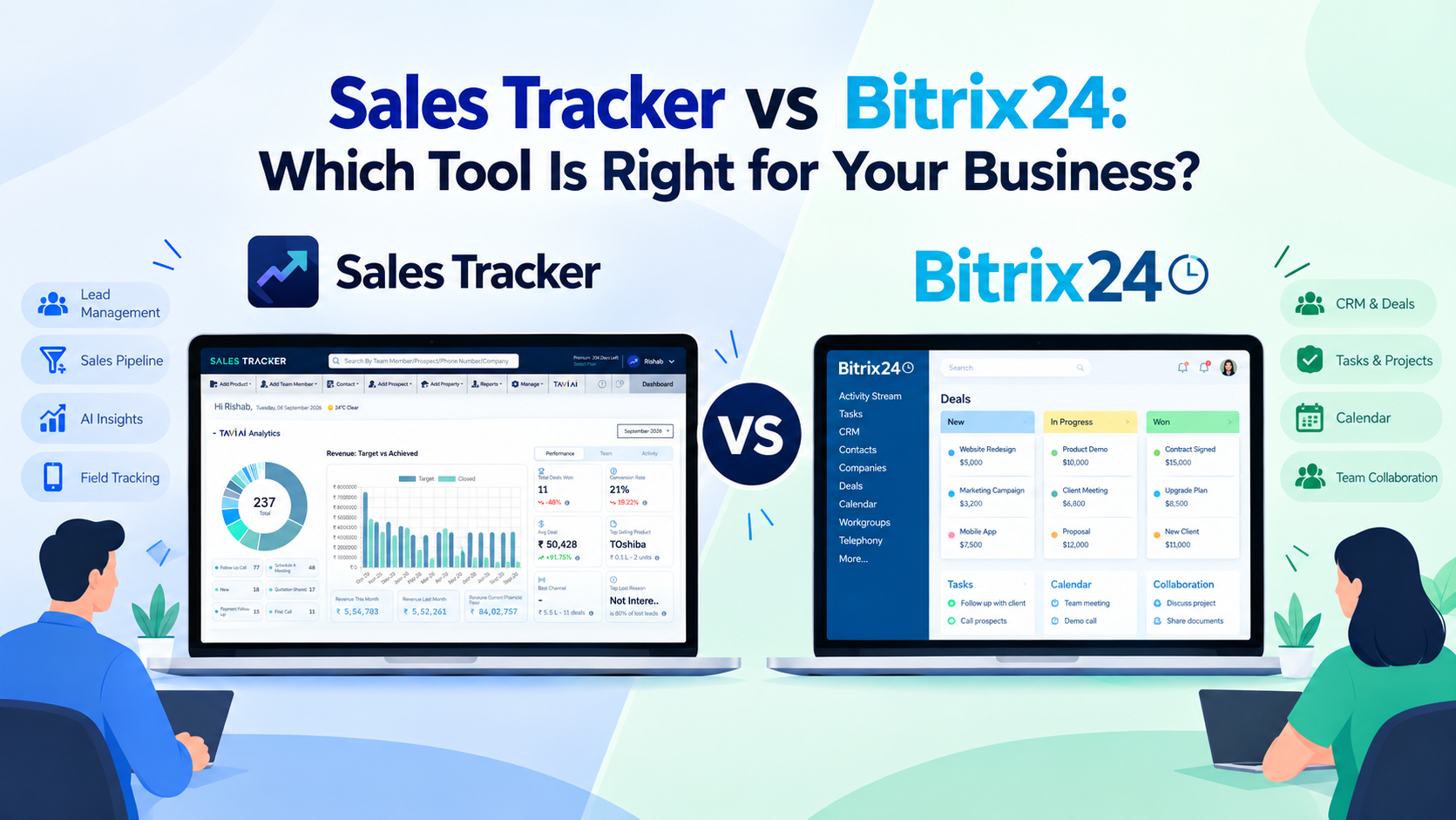 Sales Tracker vs Bitrix24