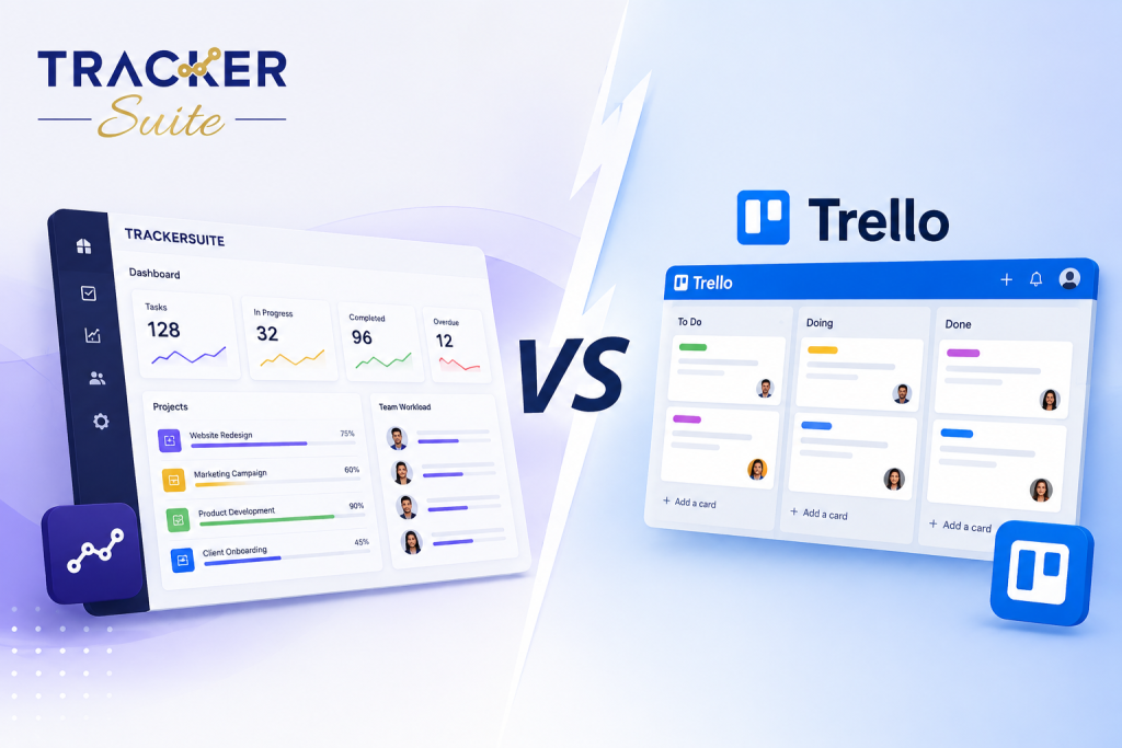 TrackerSuite vs Trello