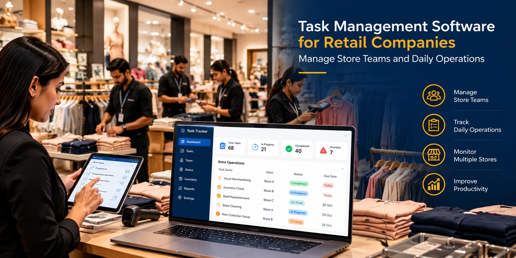 Task Management Software for Retail Companies: Manage Store Teams and Daily Operations