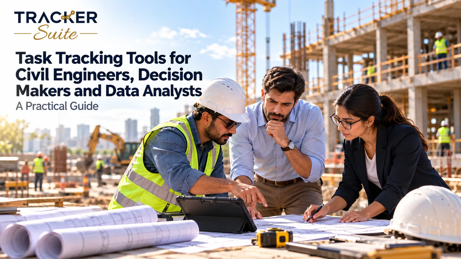 Task Tracking Tools for Civil Engineers, Decision Makers and Data Analysts: A Practical Guide